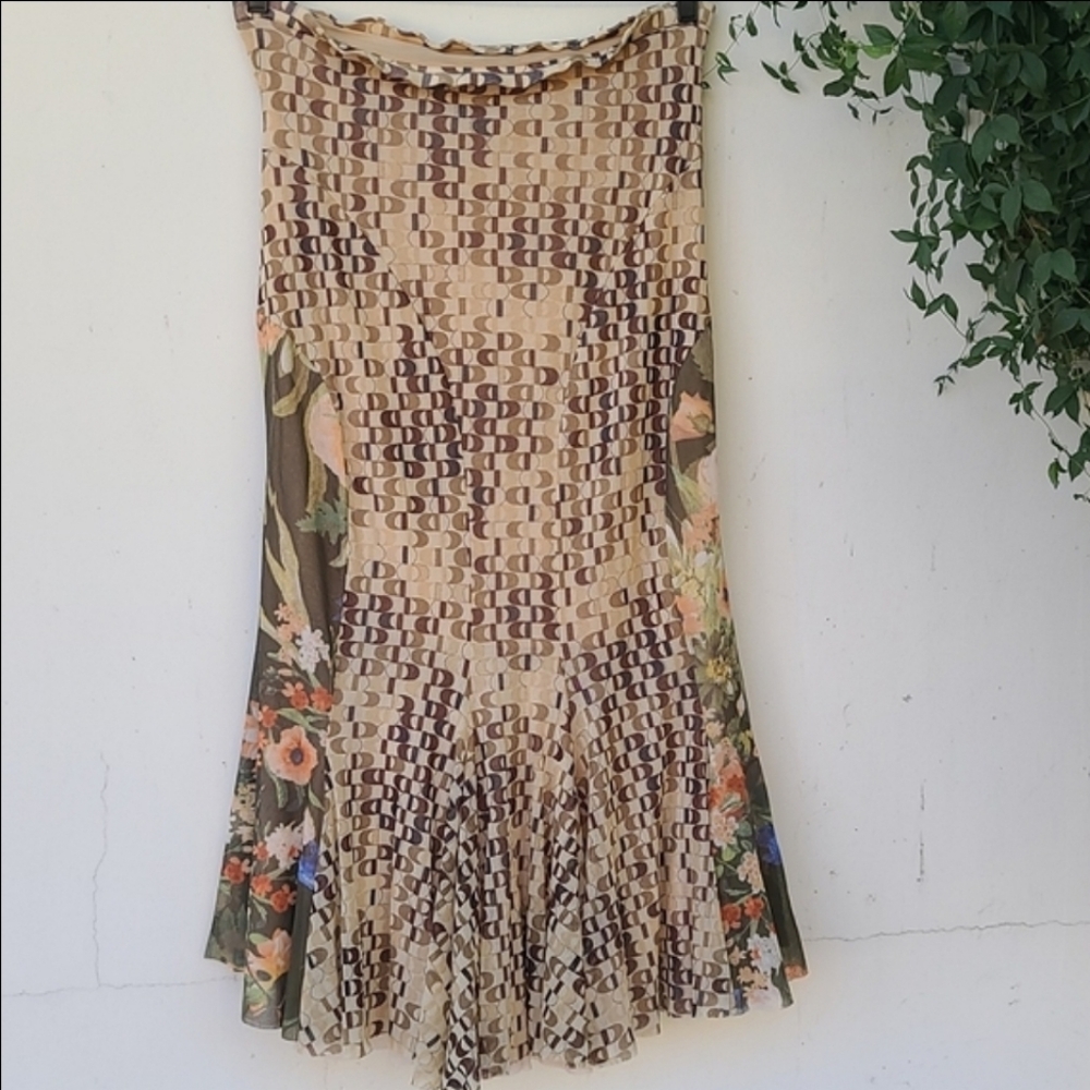 FUZZI JEAN PAUL GAULTIER Ruched Mermaid Skirt S Convertible Strapless Dress Y2K - Picture 15 of 16
